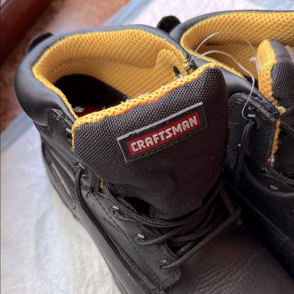 Sears Craftsman Black Boots